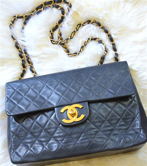 chanel vintage maxi size|vintage chanel handbags.